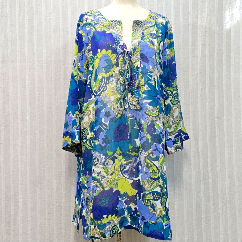 Tommy Bahama Floral Tunic Dress